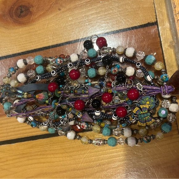 Handmade necklaces lot - Picture 2 of 3